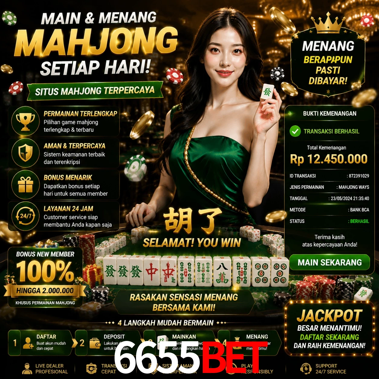 Ganhar e sacar na 6655bet